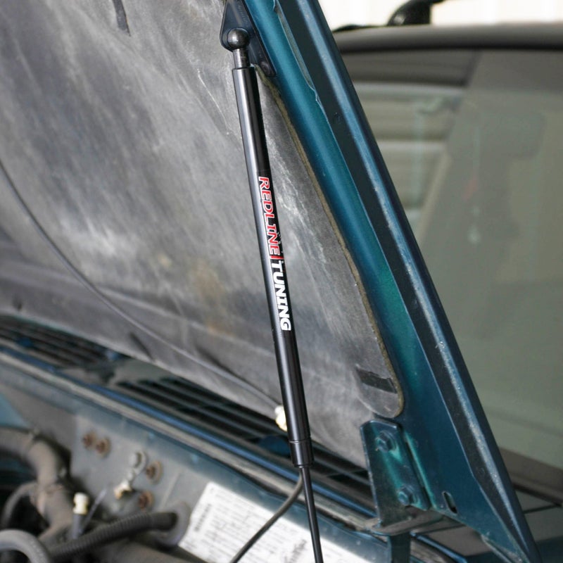 Redline Tuning 21-20001-02 Hood QuickLIFT Plus System Compatible with Jeep Cherokee 1986-2001 (All Black Components) - Image 5